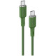 Acefast C2-03-CC USB-C - USB-C PD QC cable 60W 3A 480Mb/s 1.2m - green