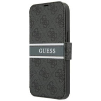 Guess GUBKP13S4GDGR iPhone 13 mini 5.4" grey/grey book 4G Stripe