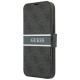 Guess GUBKP13S4GDGR iPhone 13 mini 5.4" grey/grey book 4G Stripe