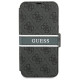 Guess GUBKP13S4GDGR iPhone 13 mini 5.4" grey/grey book 4G Stripe