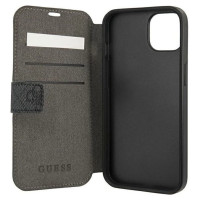 Guess GUBKP13S4GDGR iPhone 13 mini 5.4" grey/grey book 4G Stripe