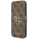 Guess GUBKP13X4GMGBR iPhone 13 Pro Max 6.7" brown/brown book 4G Big Metal Logo