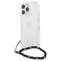 Guess GUHCP13XKPSBK iPhone 13 Pro Max 6.7" Transparent hardcase Black Pearl