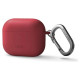 Uniq Nexo case for AirPods 3 + Ear Hooks Silicone - red