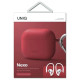Uniq Nexo case for AirPods 3 + Ear Hooks Silicone - red