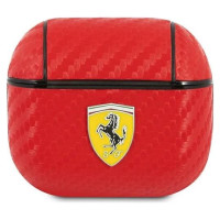 Ferrari FESA3CARE AirPods 3 cover red/red On Track PU Carbon