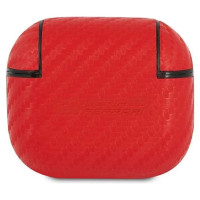 Ferrari FESA3CARE AirPods 3 cover red/red On Track PU Carbon