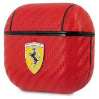 Ferrari FESA3CARE AirPods 3 cover red/red On Track PU Carbon