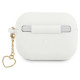 Guess GUAPLSCHSH AirPods Pro cover white/white Silicone Charm Heart Collection