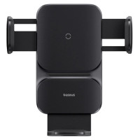 Baseus Wisdom Inductive Charger Car Phone Holder for Grille Black (CGZX000001)