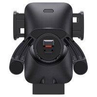 Baseus Wisdom Inductive Charger Car Phone Holder for Grille Black (CGZX000001)