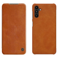 Nillkin Qin leather holster case for Samsung Galaxy A13 5G brown