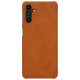 Nillkin Qin leather holster case for Samsung Galaxy A13 5G brown