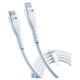 3Mk Protection 3MK HyperSilicone MFI USB-C / Lightning cable white 1m 20W 3A