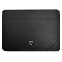 Guess Saffiano Triangle Logo case for a 14" laptop - black