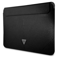 Guess Saffiano Triangle Logo case for a 14" laptop - black
