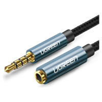 Ugreen adapter mini jack 3.5mm 0.5m blue (AV118)