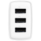 Baseus Compact charger 3x USB 17W white (CCXJ020102)