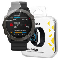 Wozinsky Watch Glass hybrid glass for Garmin Fenix 6X transparent