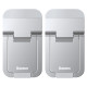 Baseus universal laptop feet stands (2 pcs.) silver (LUZC000012)