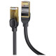 Baseus Speed Seven High Speed RJ45 Network Cable 10Gbps 1m Black (WKJS010101)