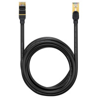 Baseus Speed Seven High Speed Network Cable RJ45 10Gbps 5m Black (WKJS010501)