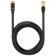 Baseus Speed Seven High Speed Network Cable RJ45 10Gbps 5m Black (WKJS010501)