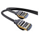 Baseus Speed Seven High Speed Network Cable RJ45 10Gbps 5m Black (WKJS010501)