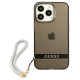 Guess GUHCP13LHTSGSK iPhone 13 Pro / 13 6.1" black/black hardcase Translucent Stap