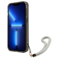 Guess GUHCP13LHTSGSK iPhone 13 Pro / 13 6.1" black/black hardcase Translucent Stap