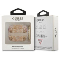 Guess GUA3HHFLD AirPods 3 cover gold/gold Paisley Strap Collection