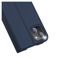 Dux Ducis Skin Pro Holster Flip Cover for iPhone 14 Plus blue
