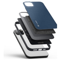 Dux Ducis Fino case cover iPhone 14 Plus blue nylon