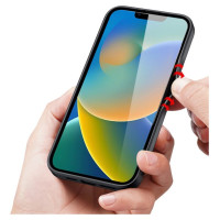 Dux Ducis Fino case cover iPhone 14 Plus blue nylon