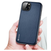 Dux Ducis Fino case cover iPhone 14 Plus blue nylon