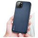 Dux Ducis Fino case cover iPhone 14 Plus blue nylon