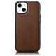 Icarer Leather Oil Wax Genuine Leather Case for iPhone 14 Plus (MagSafe Compatible) Brown (WMI14220719-BN)