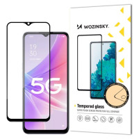 Wozinsky Super Durable Full Glue Tempered Glass Full Screen With Frame Case Friendly Realme Narzo 50 Black