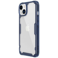 Nillkin Nature Pro case iPhone 14 armored cover blue cover