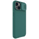 Nillkin CamShield Pro Case iPhone 14 Plus Armored Cover Camera Protector Green