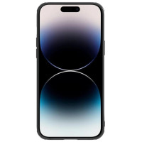 Nillkin Synthetic Fiber S Case iPhone 14 Pro case with camera cover, black
