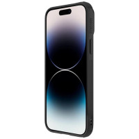 Nillkin Synthetic Fiber S Case iPhone 14 Pro case with camera cover, black
