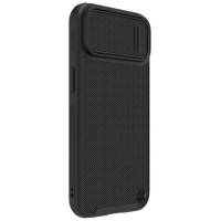 Nillkin Textured S Case for iPhone 14, armored cover with camera cover, black