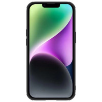Nillkin Textured S Case for iPhone 14, armored cover with camera cover, black