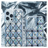 Kingxbar Miya Series case for iPhone 14 Plus back cover rainbow back cover