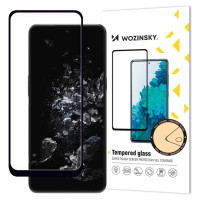 Wozinsky Full Glue Tempered Glass Full Screen Tempered Glass for OnePlus 10T / OnePlus Ace Pro 9H Full Screen with Black Frame
