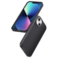 Ugreen LP626 Silky Silicone Protective Case Rubber Flexible Silicone Phone Case for iPhone 14 Plus Black (90920)
