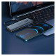 Choetech multifunctional HUB with display 12in1 USB-C to USB-C / USB-A / HDMI / VGA / AUX / SD / TF gray (HUB-M26)