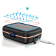 Choetech TWS wireless headphones waterproof with solar panel and built-in 2500mAh powerbank black (BH-T05)