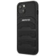Mercedes AMG AMHCP14MGSEBK iPhone 14 Plus 6,7 "black / black hardcase Leather Debossed Lines